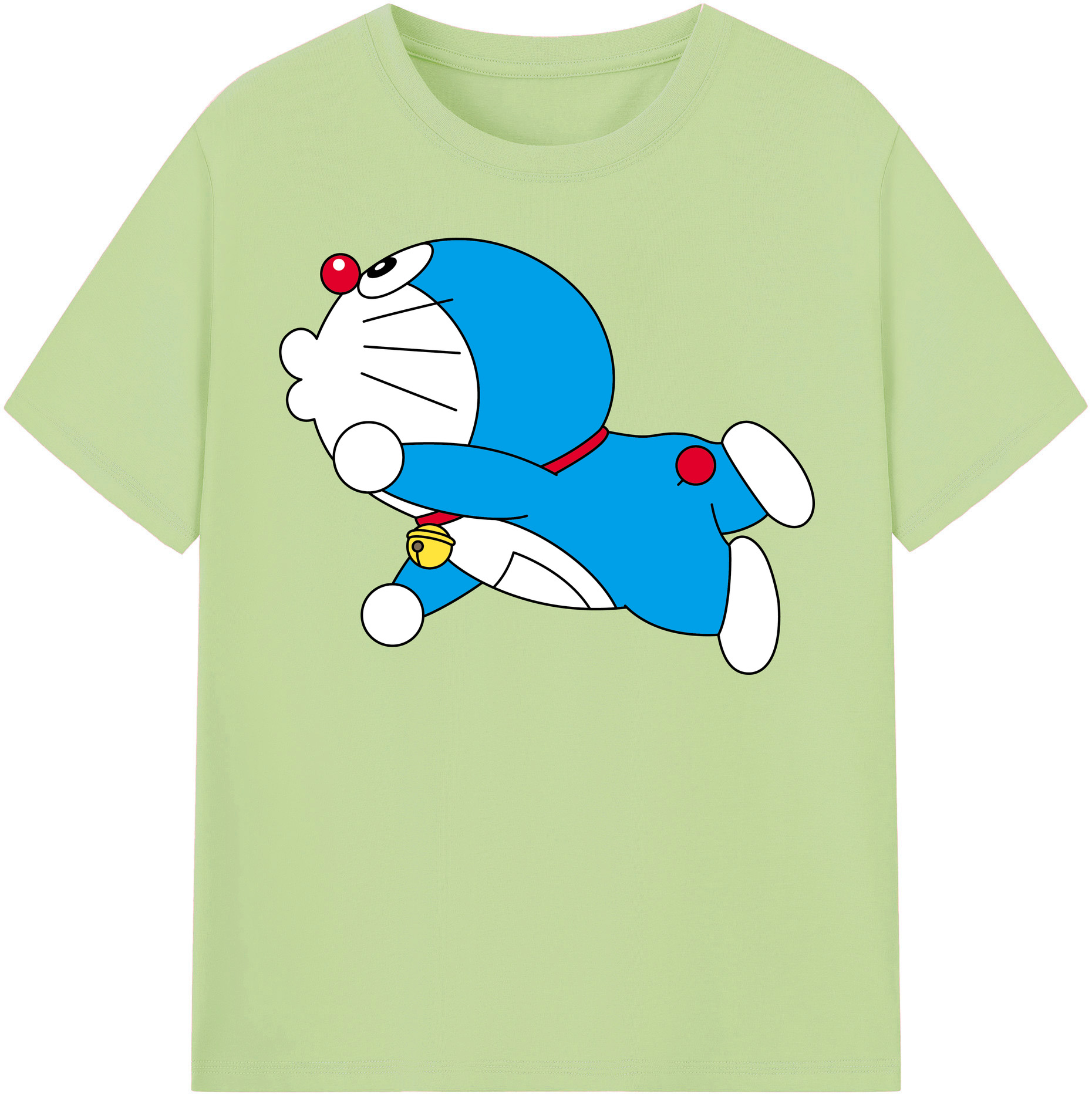 （画像用） ドラえもん Doraemon 綿100％半袖Tシャツ（フロントプリント）